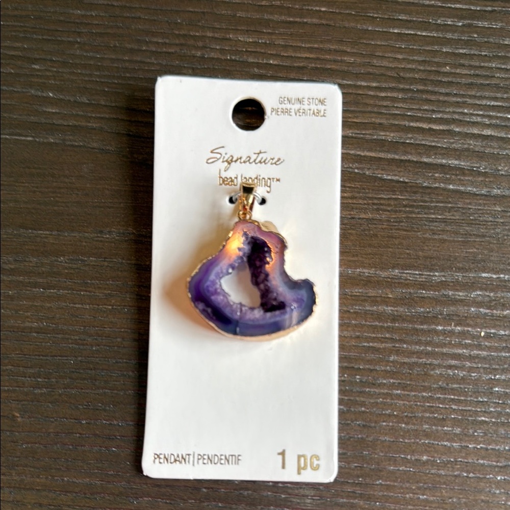 Amethyst Rose Gold   Pendant